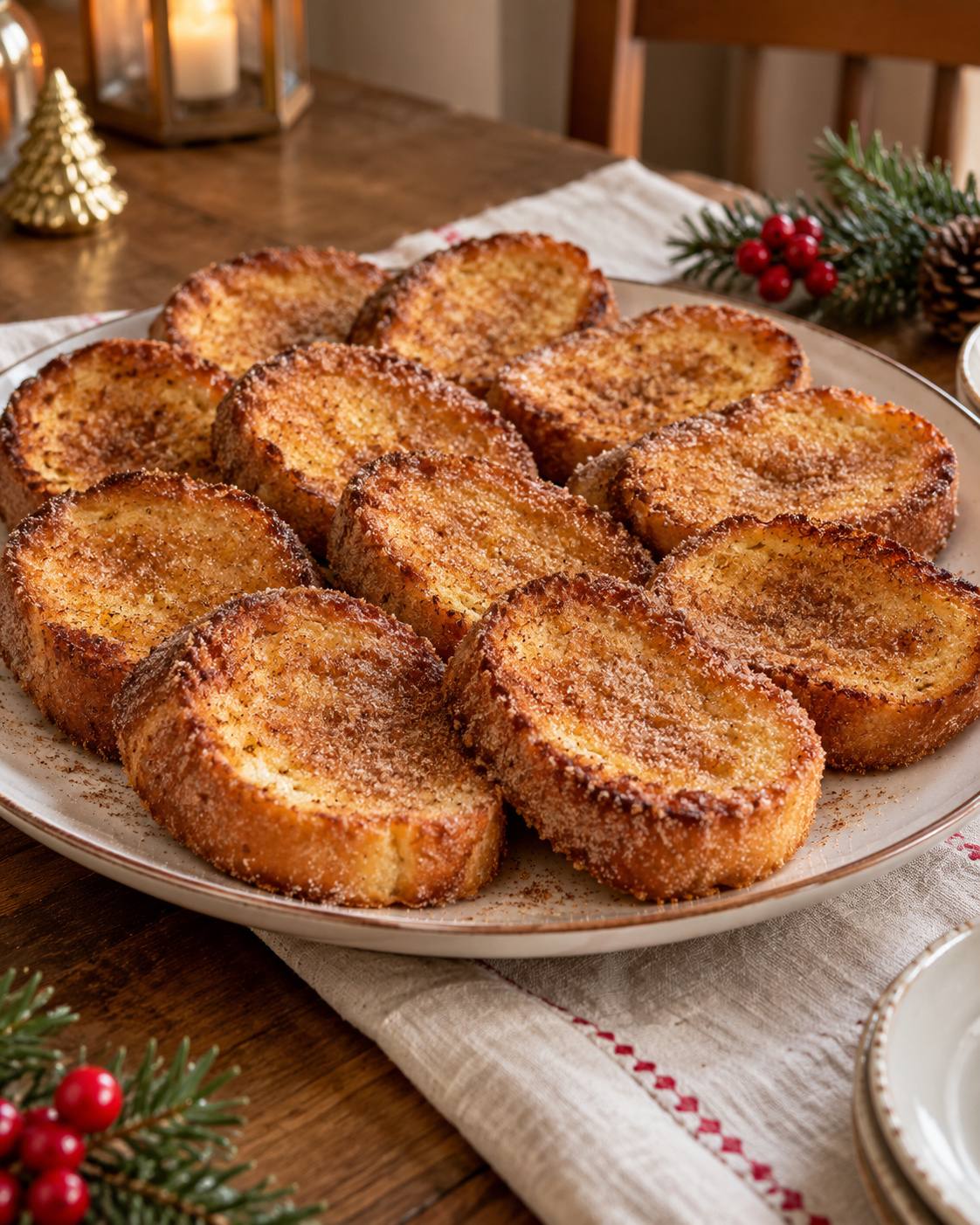 Pane Dorato di Natale in Friggitrice ad Aria