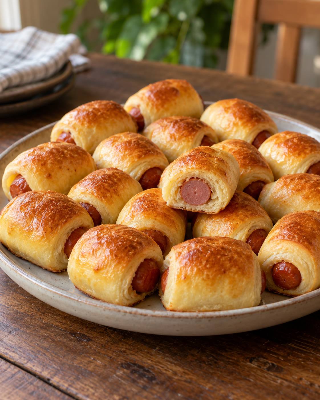 Brazilian Baked Sausage Rolls